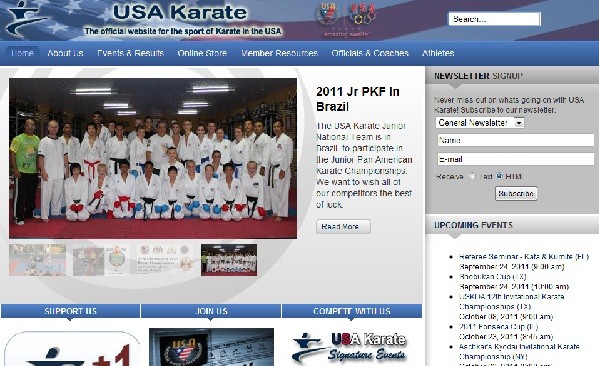 Trang USA Karate đã cập nhật thông tin về đoàn thi đấu đại diện quốc gia.